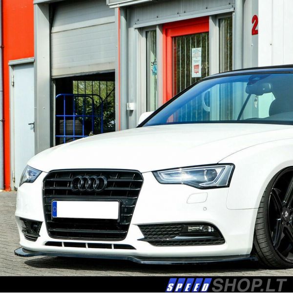 Audi A5 B8 8T FL priekinio bamperio pažeminimas